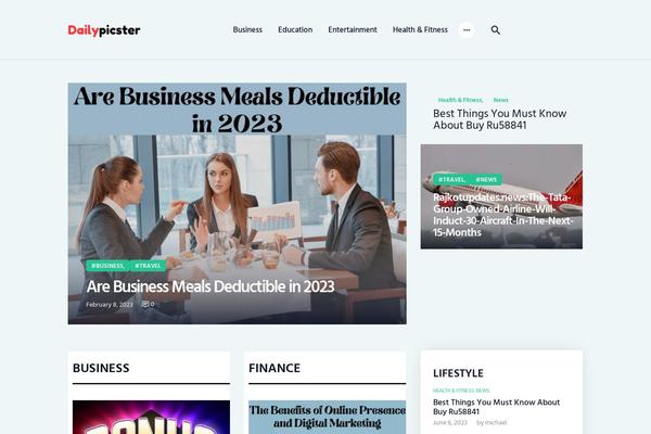 dailypicster.com site used Coinpress