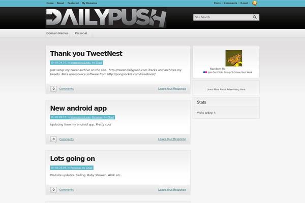 Convergence theme site design template sample