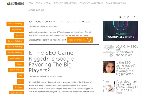 Site using Table Maker plugin