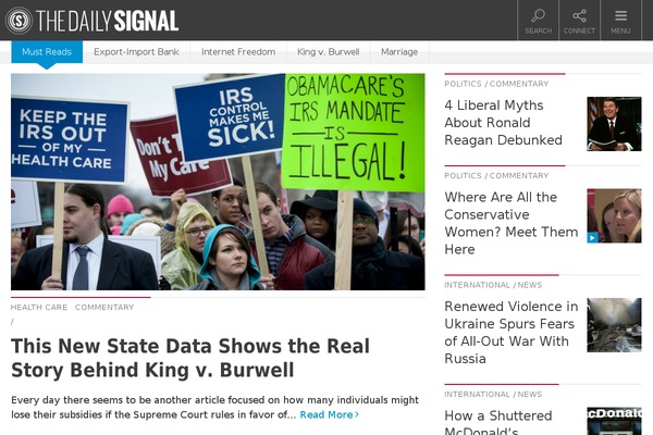 dailysign.al site used Daily-signal