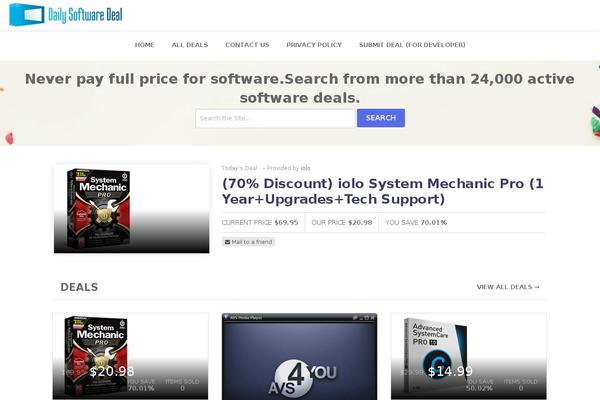 Dailydeal theme websites examples