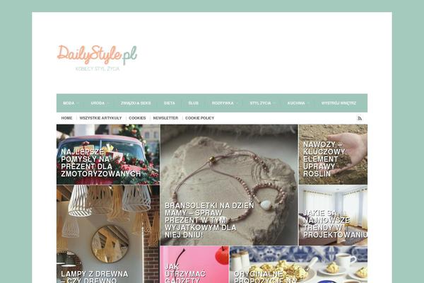 Columns theme site design template sample