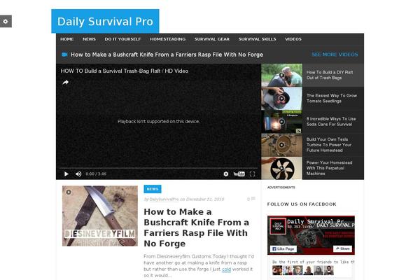 Rexus theme site design template sample