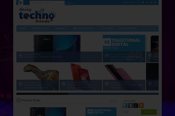 Site using Mashmenu plugin