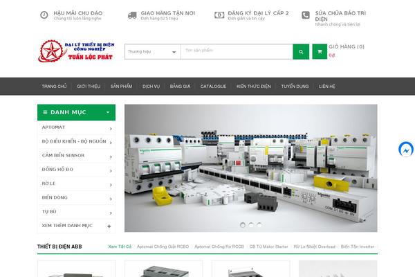 dailythietbidiencongnghiep.com site used Octopus-theme