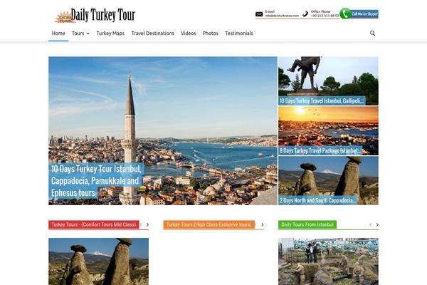 dailyturkeytour.com site used Booktravel