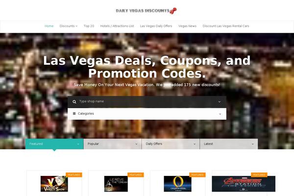 dailyvegasdiscounts.com site used Couponer