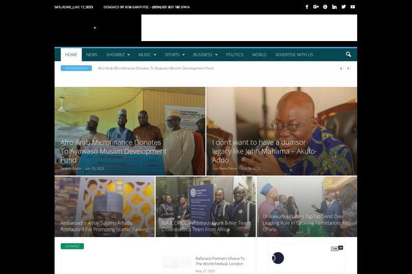 Site using Easy Content Slider plugin