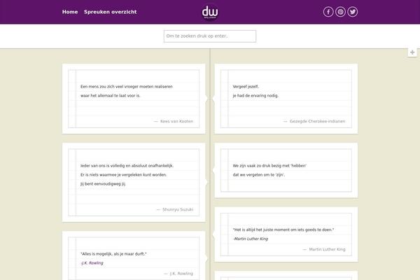 Sann theme site design template sample
