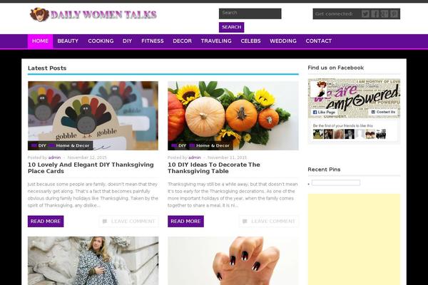 Jono theme site design template sample