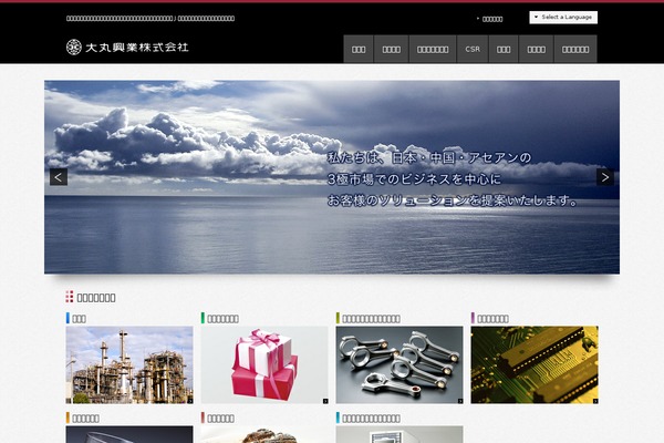 Pacific theme site design template sample