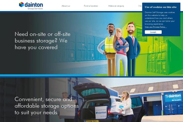 dainton.com site used Daintontheme