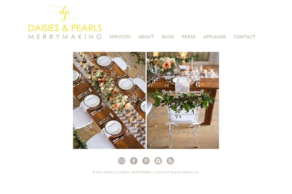 ProPhoto 5 theme site design template sample