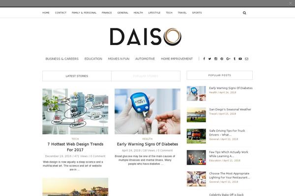 Solstice theme site design template sample