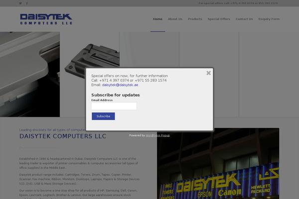 Avante theme site design template sample
