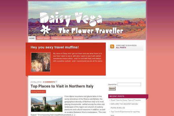 Mainstream theme site design template sample
