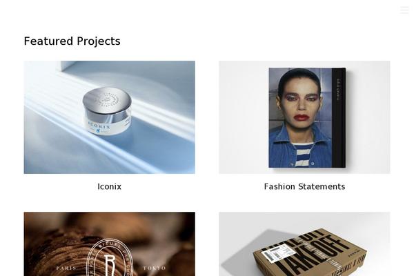 Banshee theme site design template sample
