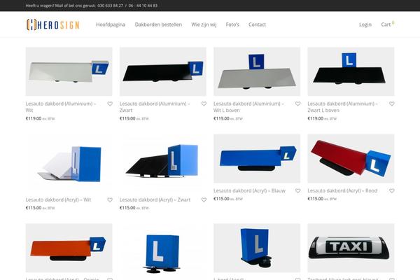 Savoy theme site design template sample