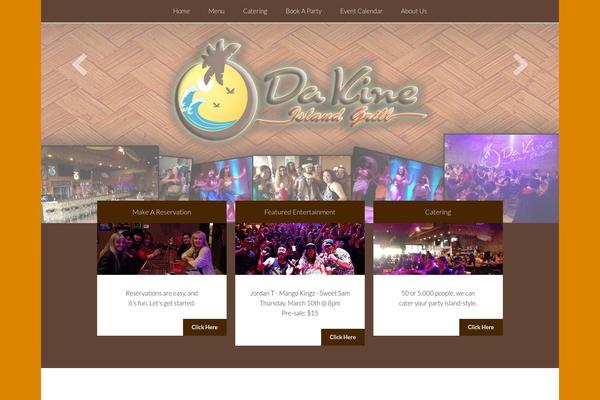 Espresso theme site design template sample