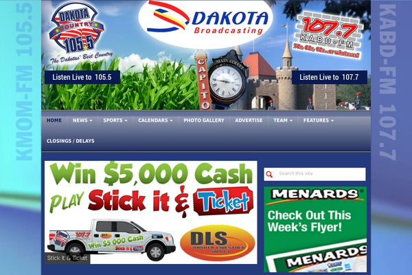 Site using Advertise plugin