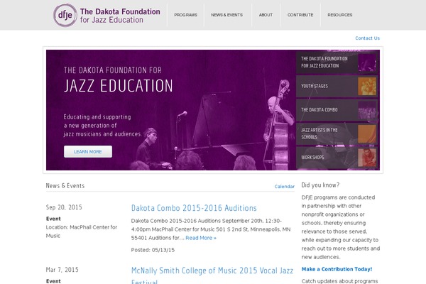 dfje theme websites examples