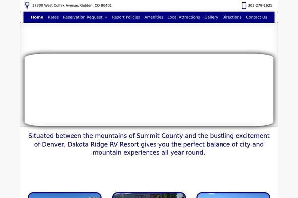 Site using Awesome Weather Widget plugin