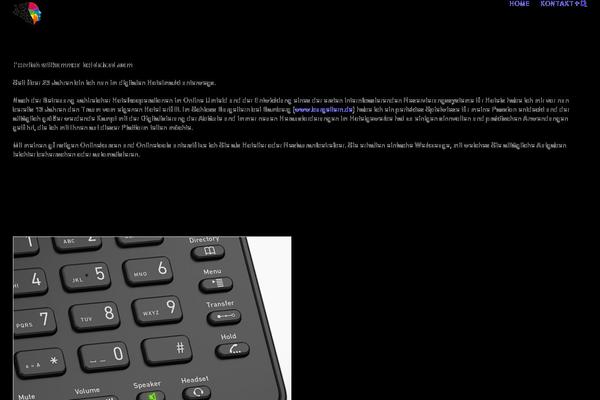 Site using Statify plugin