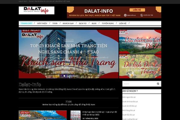 Santiago theme site design template sample