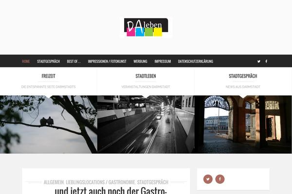 Brixton theme site design template sample