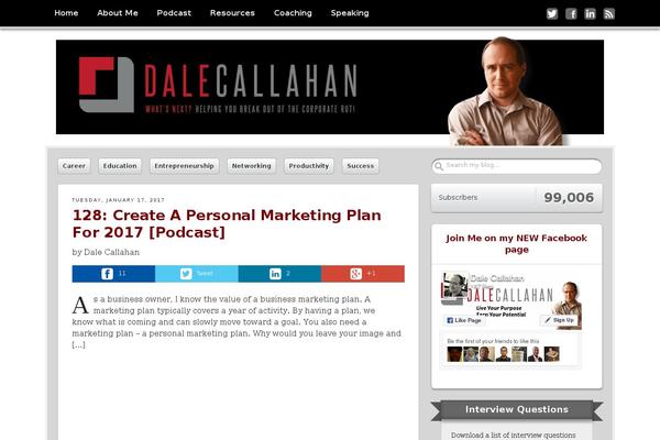 Get Noticed theme site design template sample