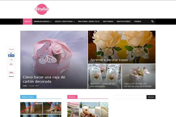 Site using Super Socializer plugin