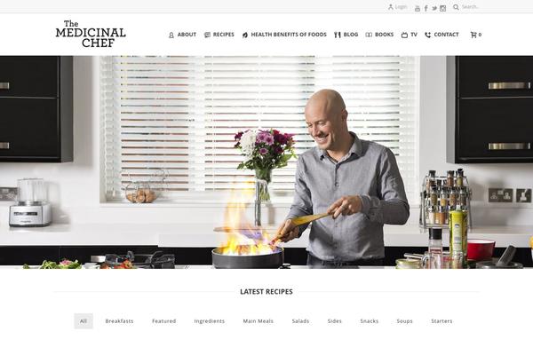 Jupiter theme site design template sample