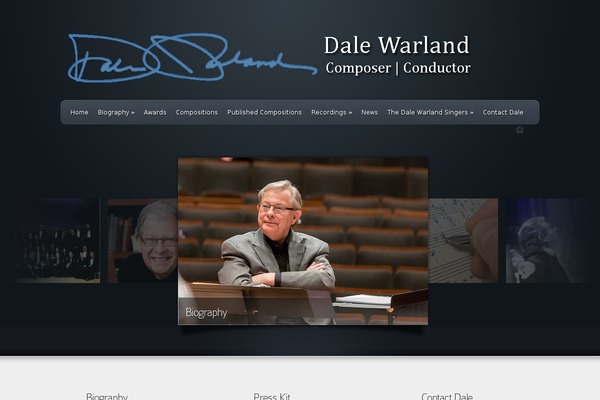 Envisioned theme site design template sample