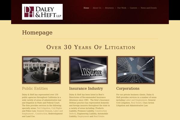 daleyheft.com site used Wp.finalpack.1.0.1