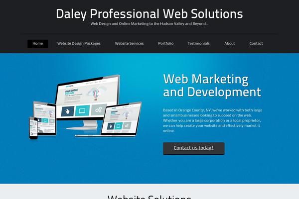 Alexandria theme site design template sample