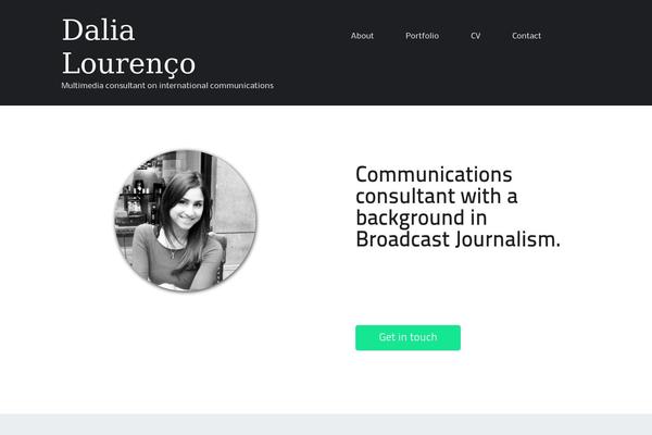 Alexandria theme site design template sample