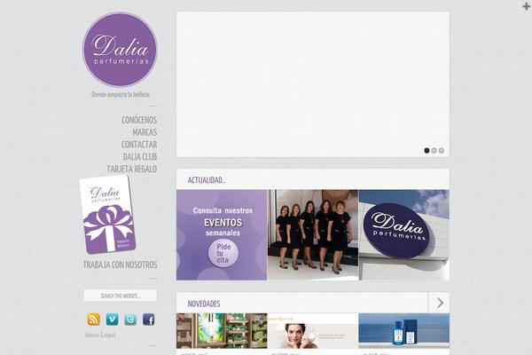 Mercina theme site design template sample