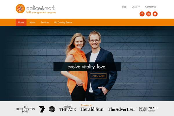 Enterprise Pro theme site design template sample