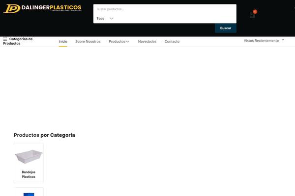 dalinger-plasticos.com.ar site used Aora