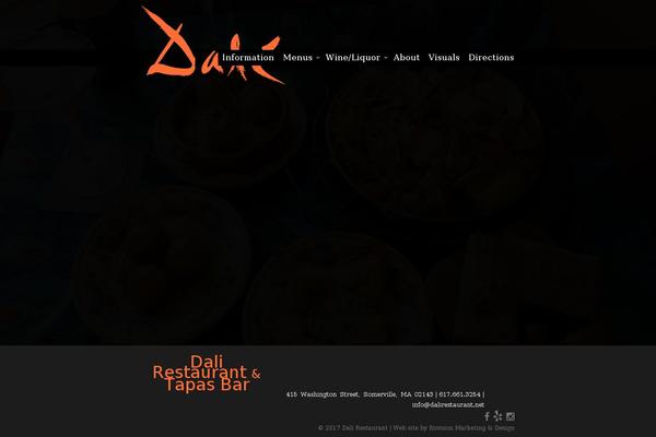 Salient Child theme site design template sample