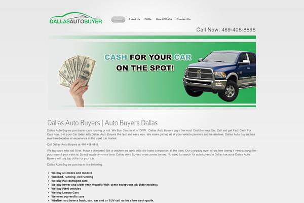 Nova theme site design template sample