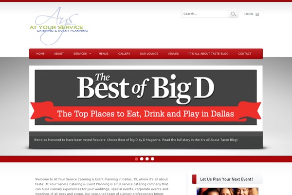 theDawn theme site design template sample
