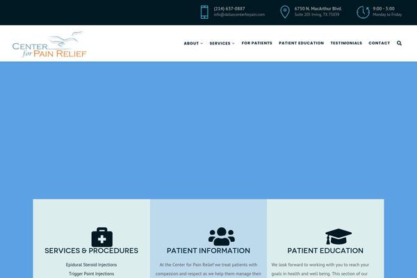 Wp-sigma theme site design template sample
