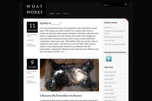 dallascooley.com site used Ajaxify