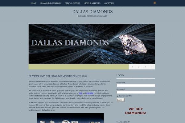 Triton theme site design template sample
