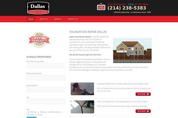 Ultimate theme site design template sample