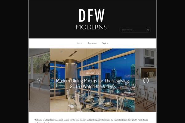 Serene theme site design template sample