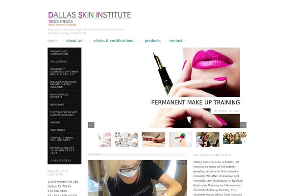 Oxygen theme site design template sample