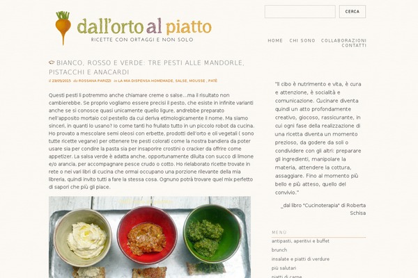 Dandelion theme site design template sample