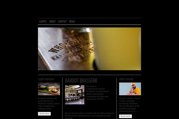Nano2 theme site design template sample
